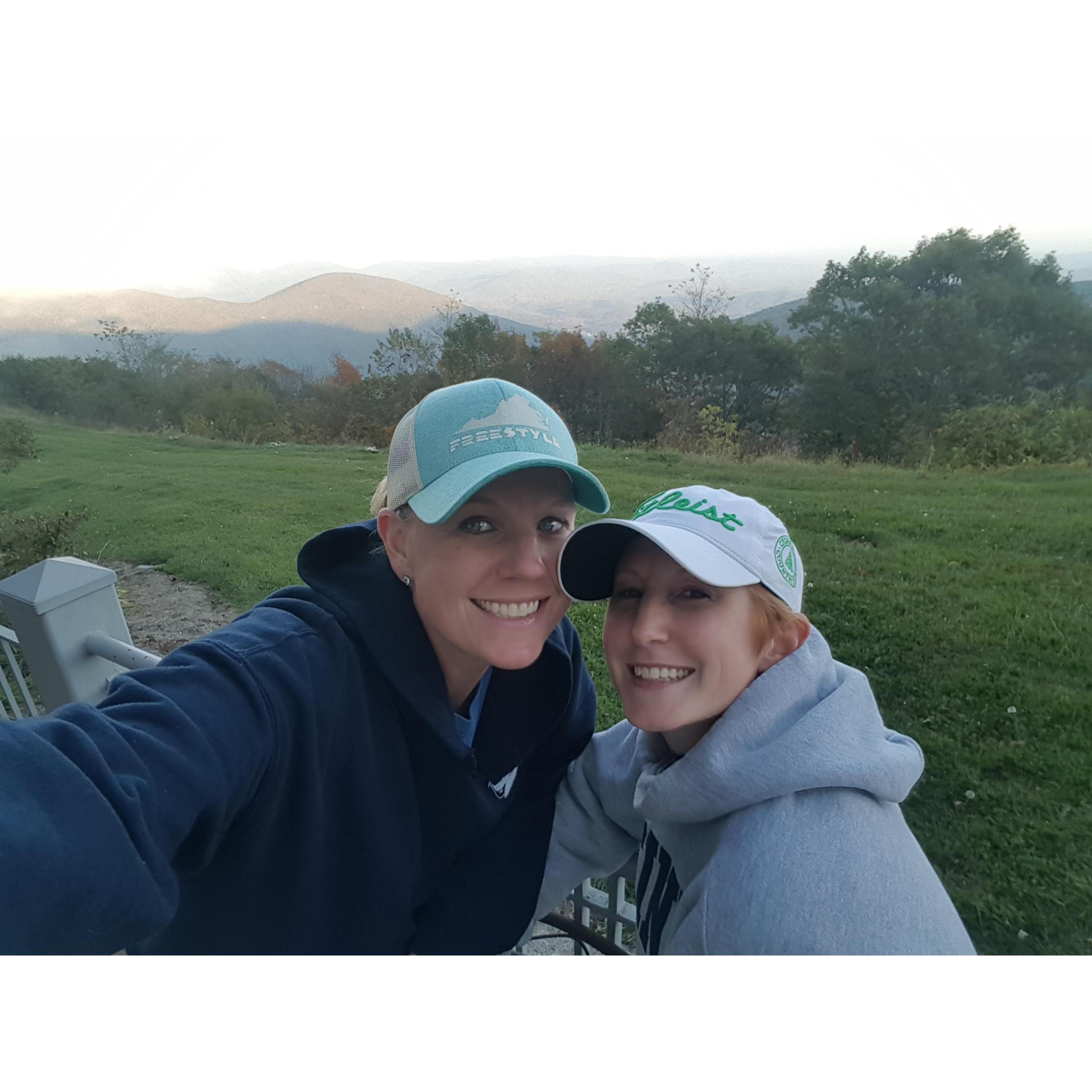 A getaway to the mountains for our 1 year dating anniversary