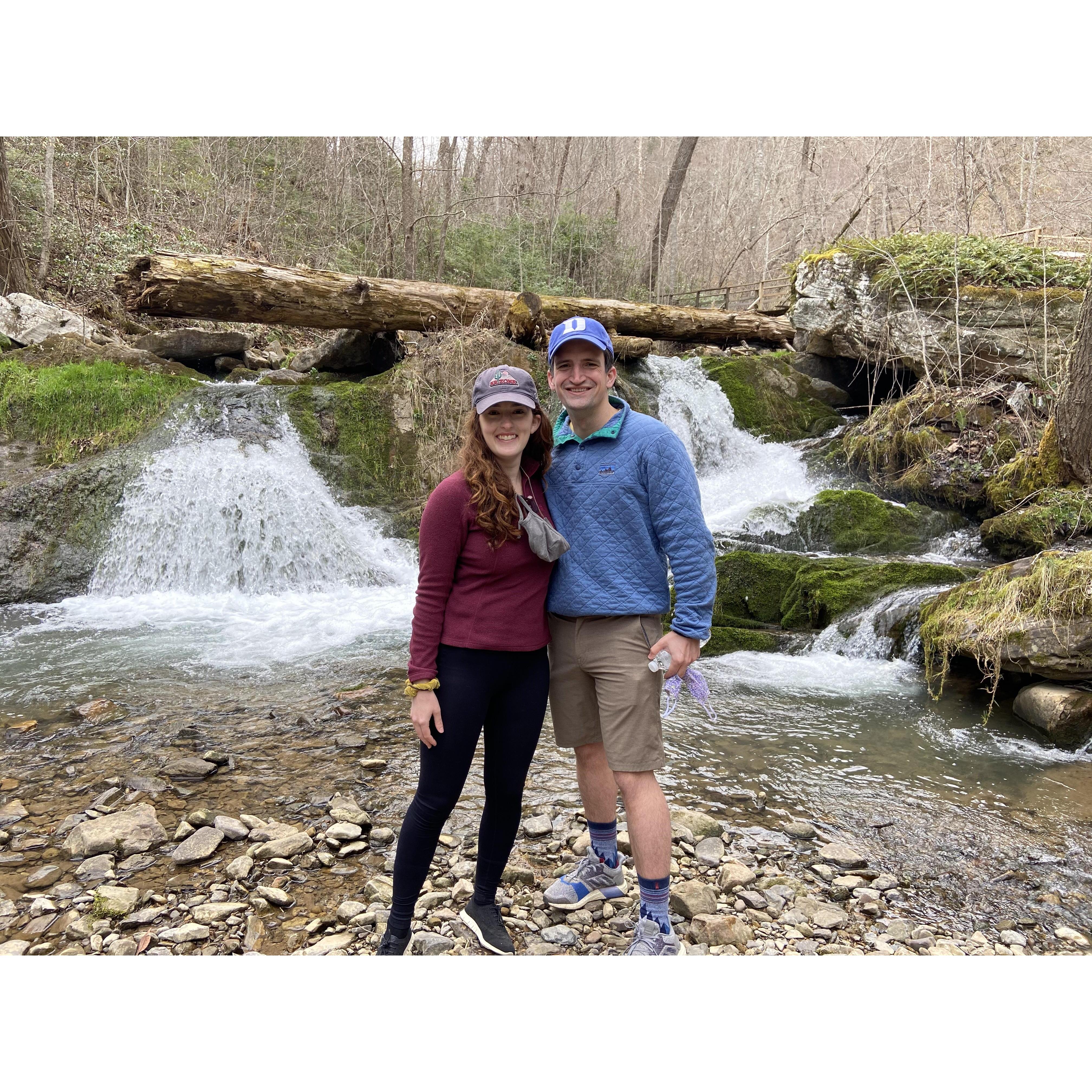 Pretending we are more outdoorsy than we actually are.