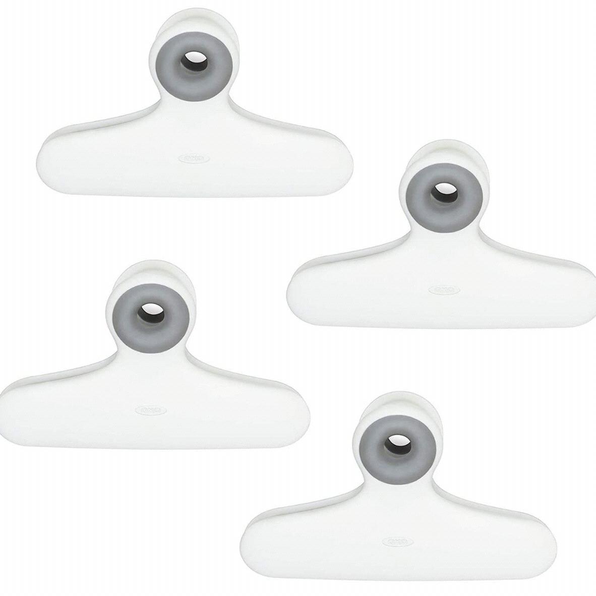 OXO Good Grips Magnetic All-Purpose Clips (4 Pack) - White,1EA