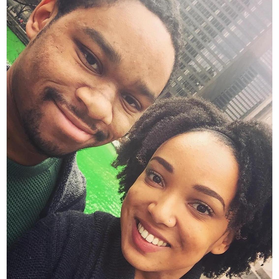 Our first St.Patrick's Day together in Chicago!