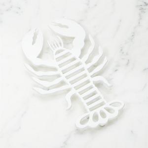 Harborside White Lobster Trivet