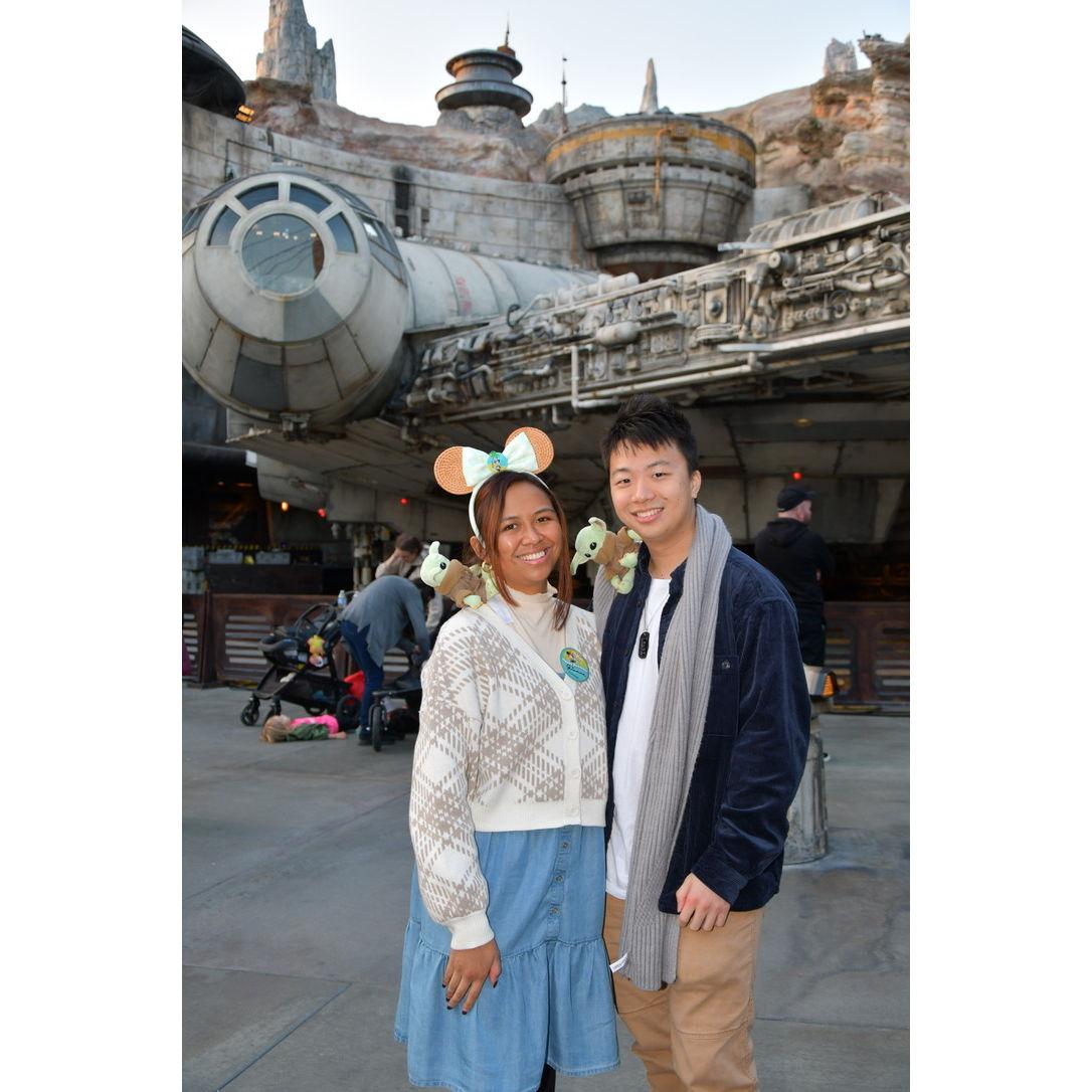 Yishen and Jianna at Disneyland! Celebrating Jianna’s 25th birthday (February, 2024).