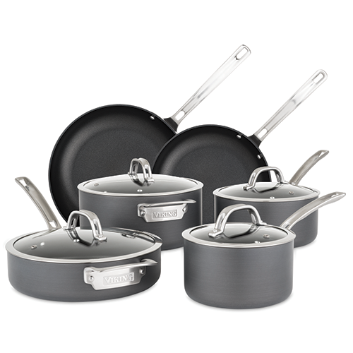 Viking Hard Anodized Nonstick 10pc Cookware Set