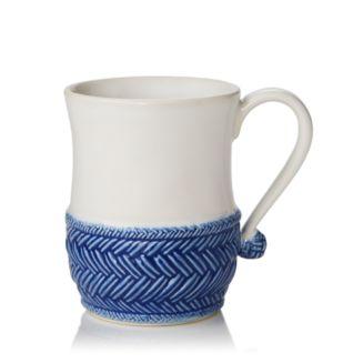 Le Panier Whitewash Mug (Delft Blue)