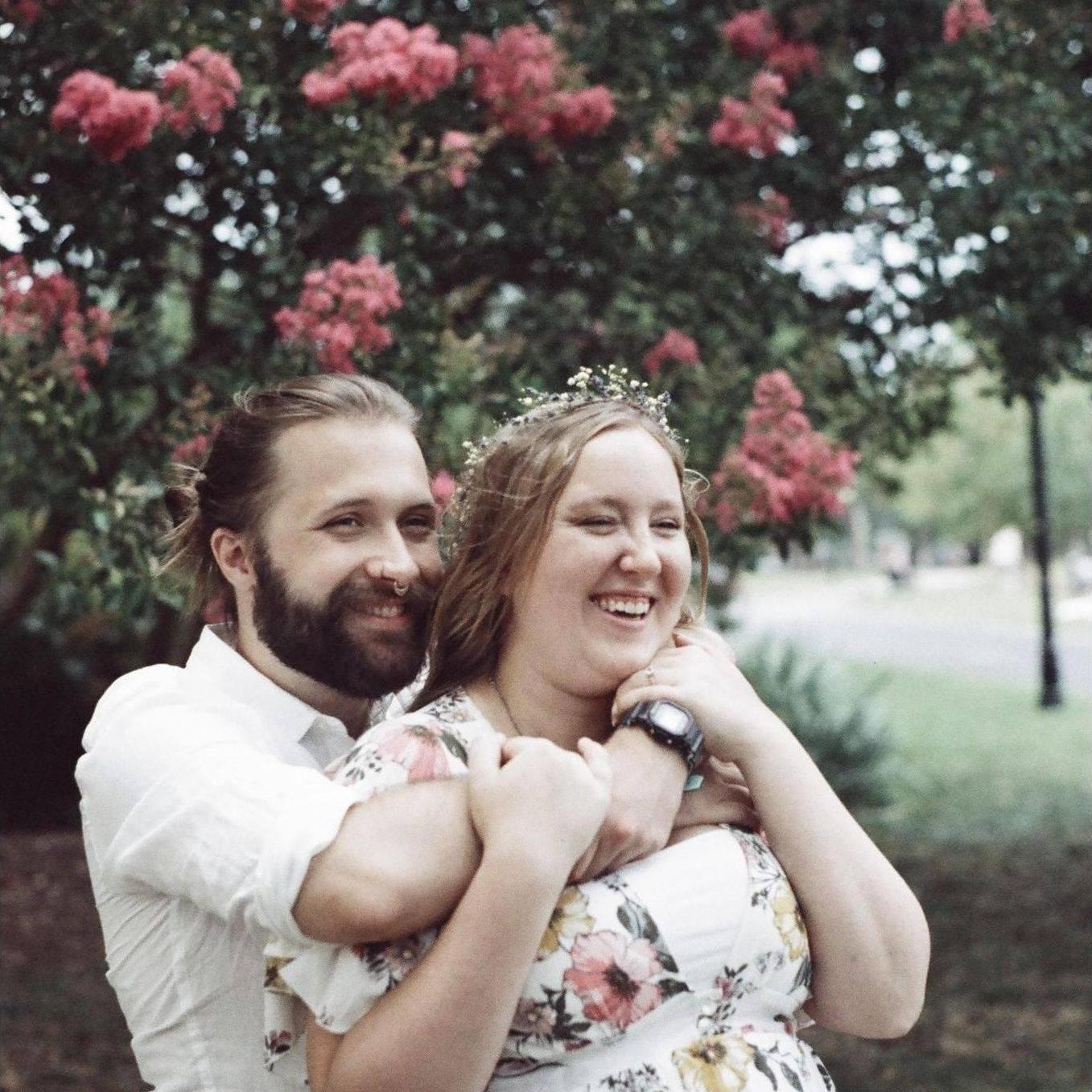 Our first attempt at an engagement shoot, which was unfortunately rained out.