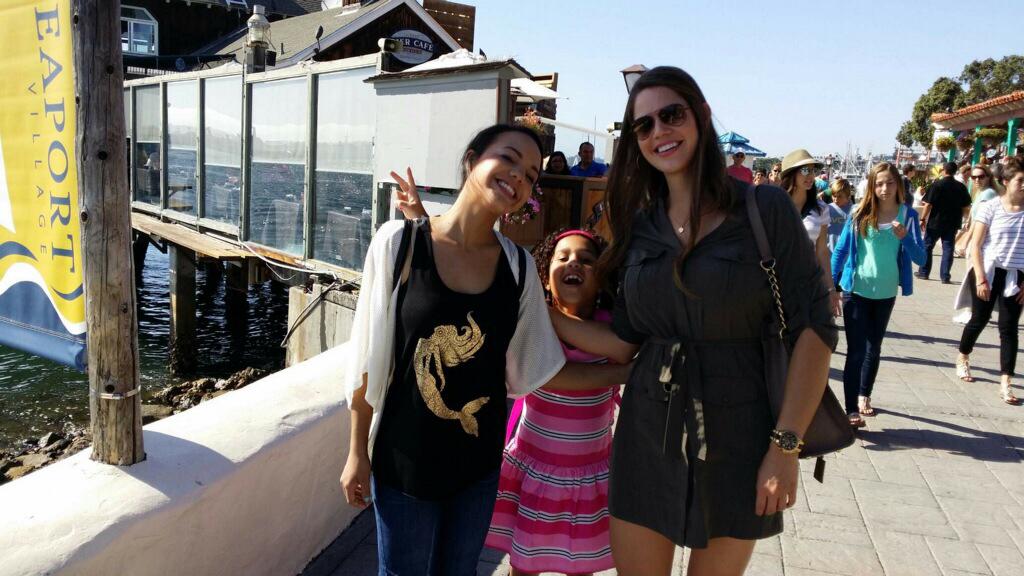 March 2015 - Lunch in Seaport Village.