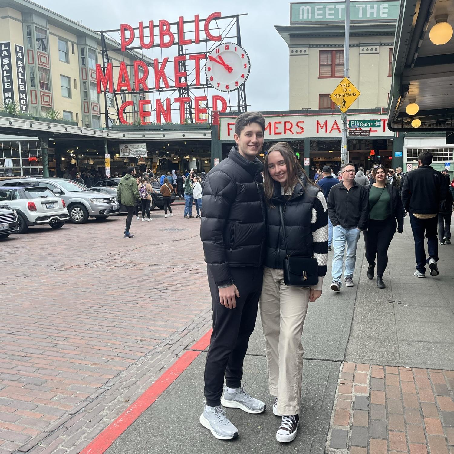 Pike Place the weekend our parents met!