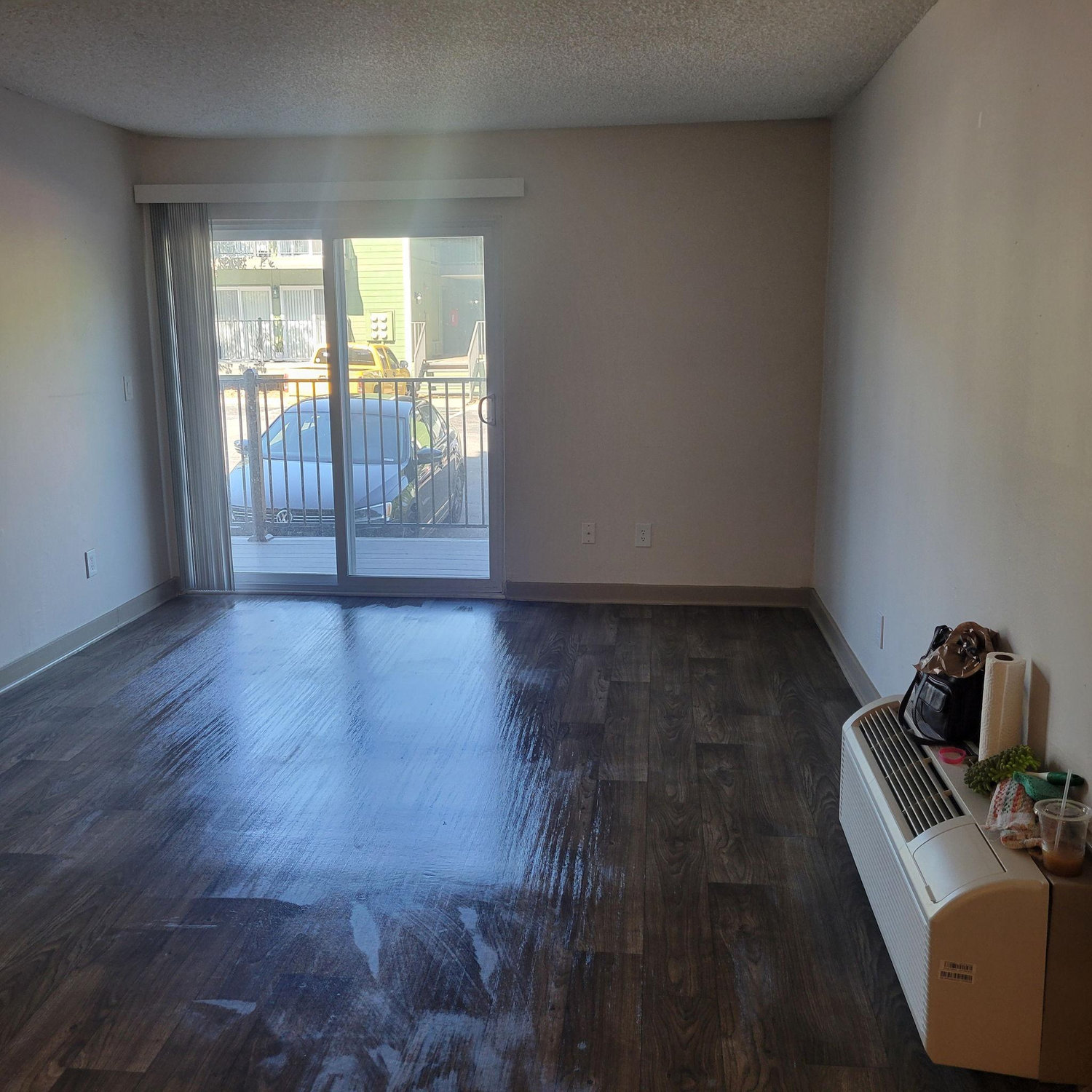 Leaving our first apartment in Nashville