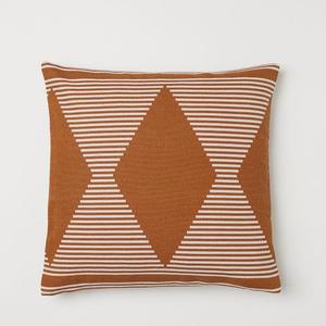 Patterned Cotton Cushion Cover
