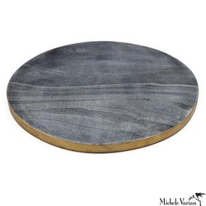Edged Marble Serving Board