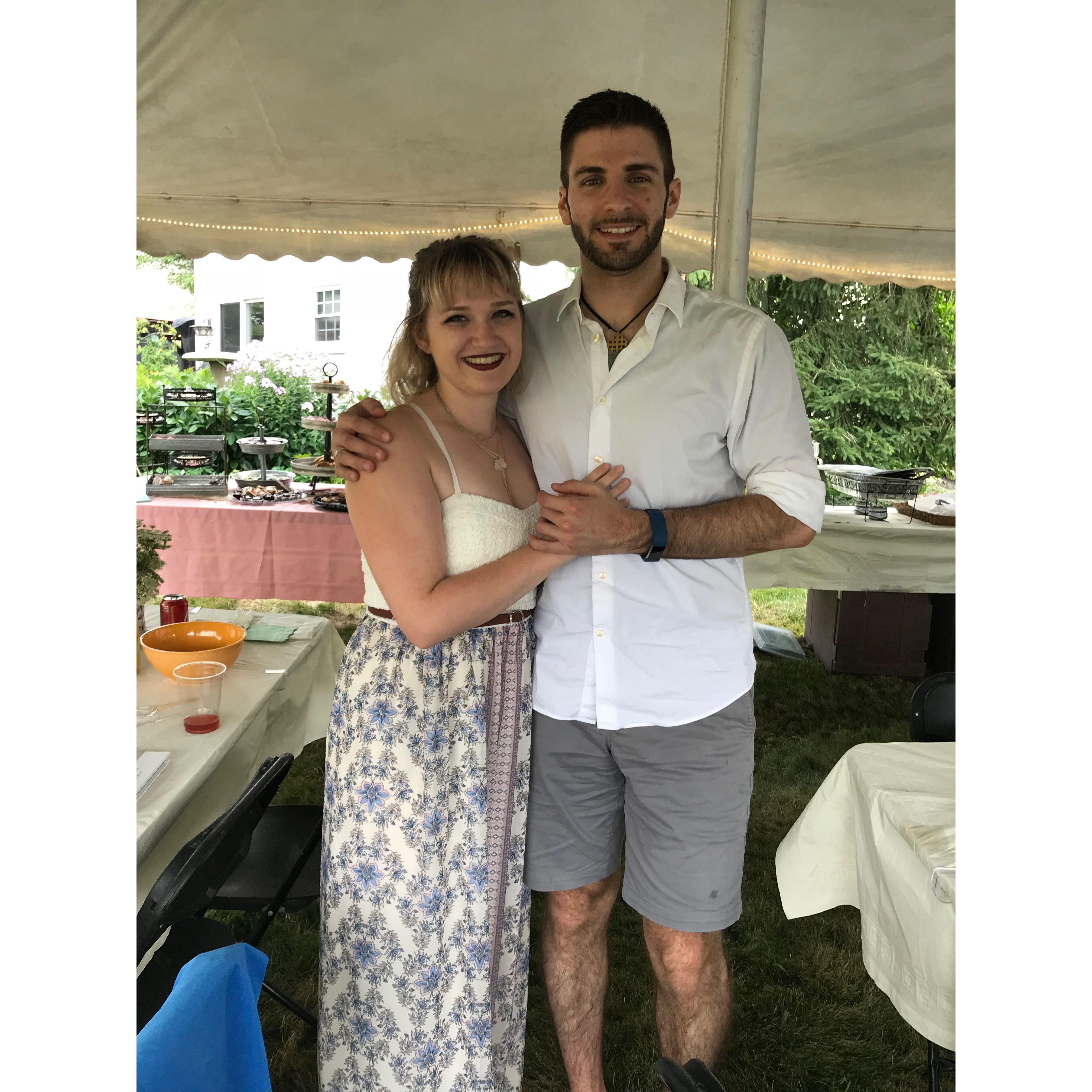 Family wedding celebration, 2018.