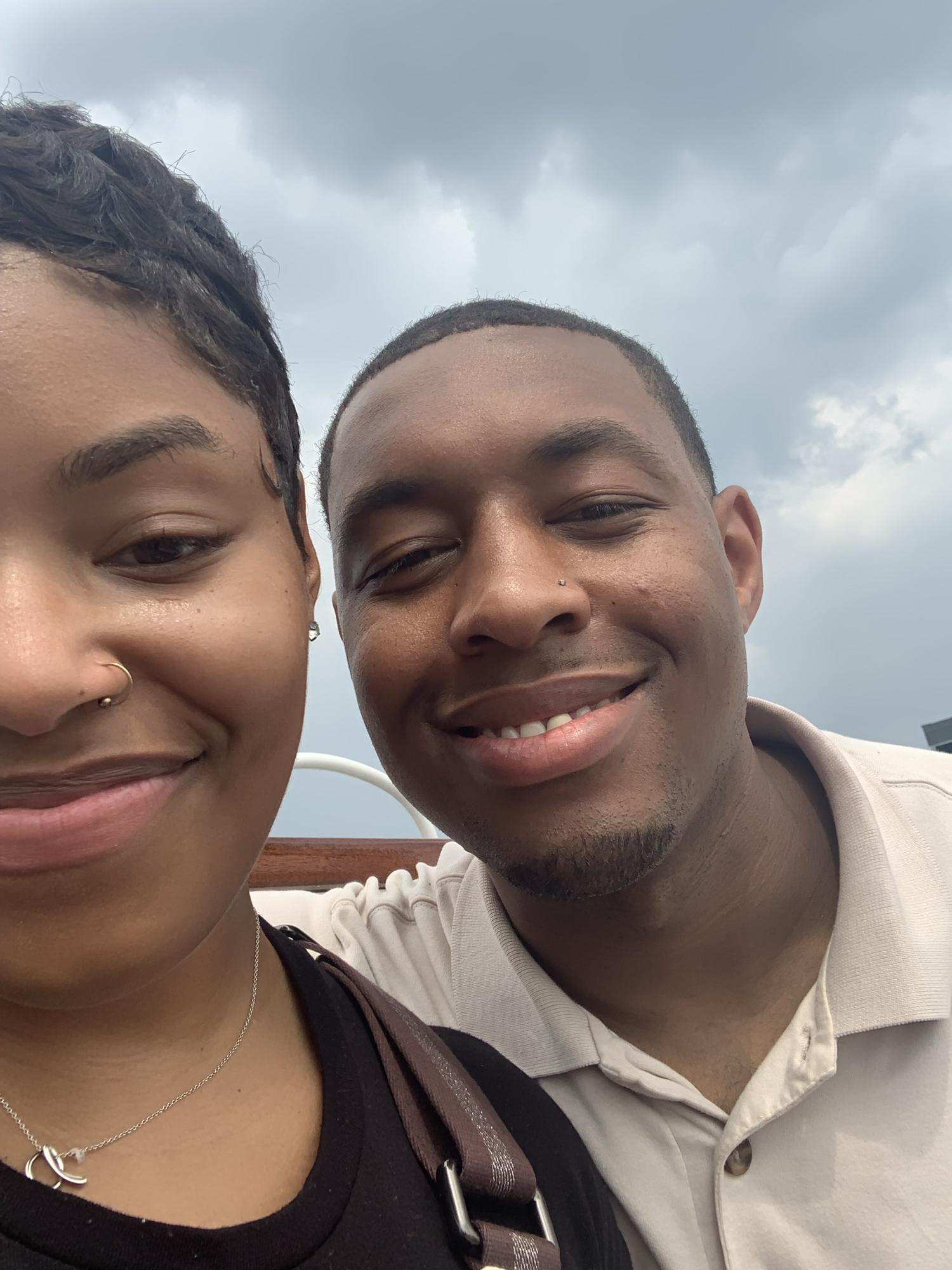 on a boat tour in Chicago 2021