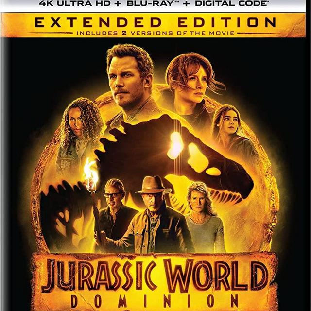 Jurassic World Dominion - Extended Edition 4K Ultra HD + Blu-ray + Digital