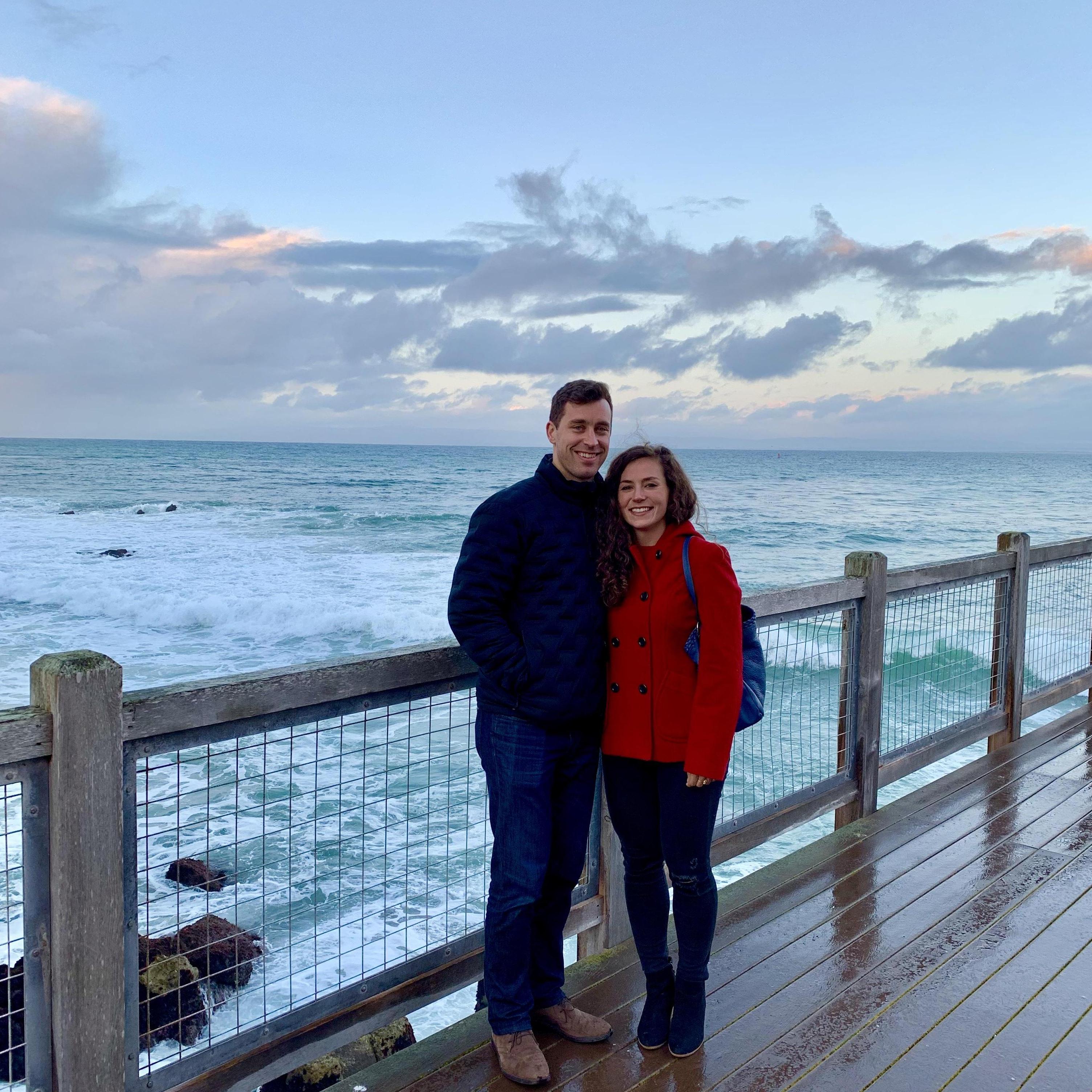 Celebrating our 6 year anniversary in Monterey & Carmel - Feb 2019