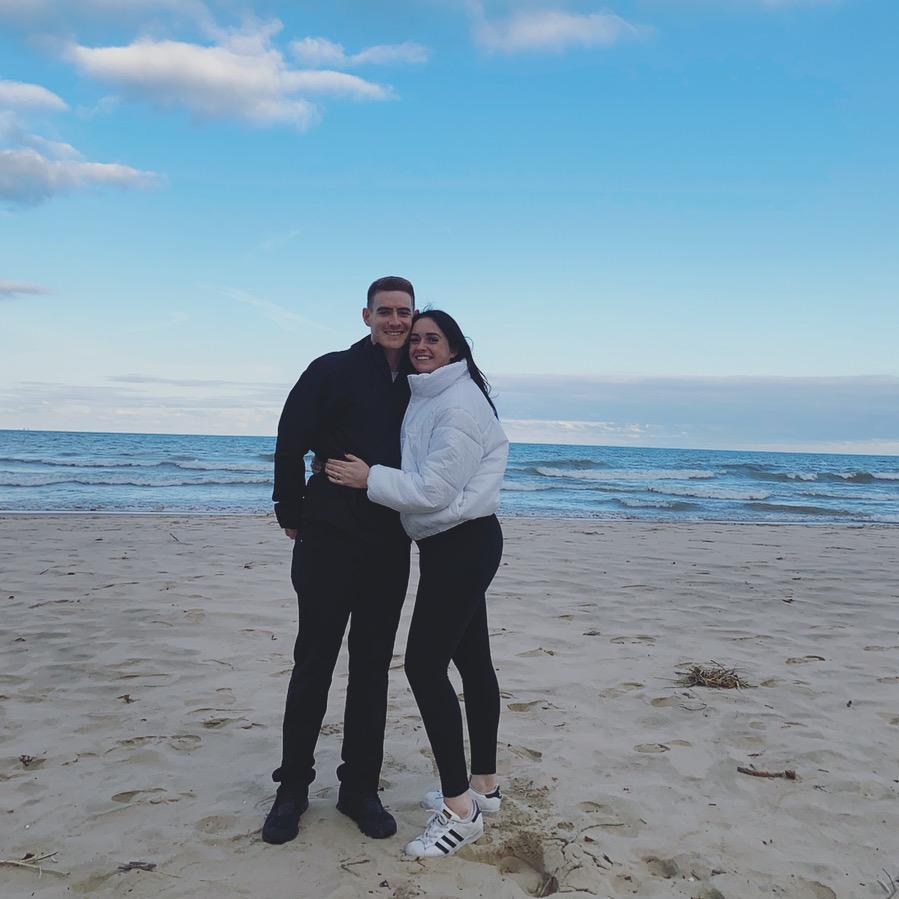Visiting Ryan in Great Lakes, IL after bootcamp!