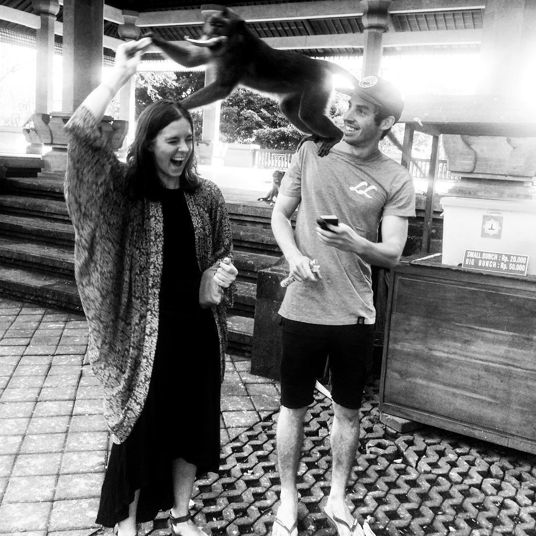 First ever overseas trip together - Bali, 2015.