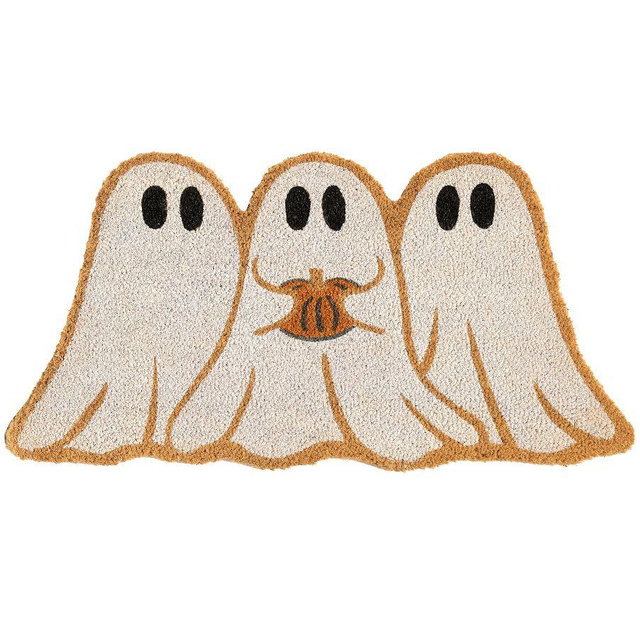 Gus Figural Doormat, 22x36 inches, Multi