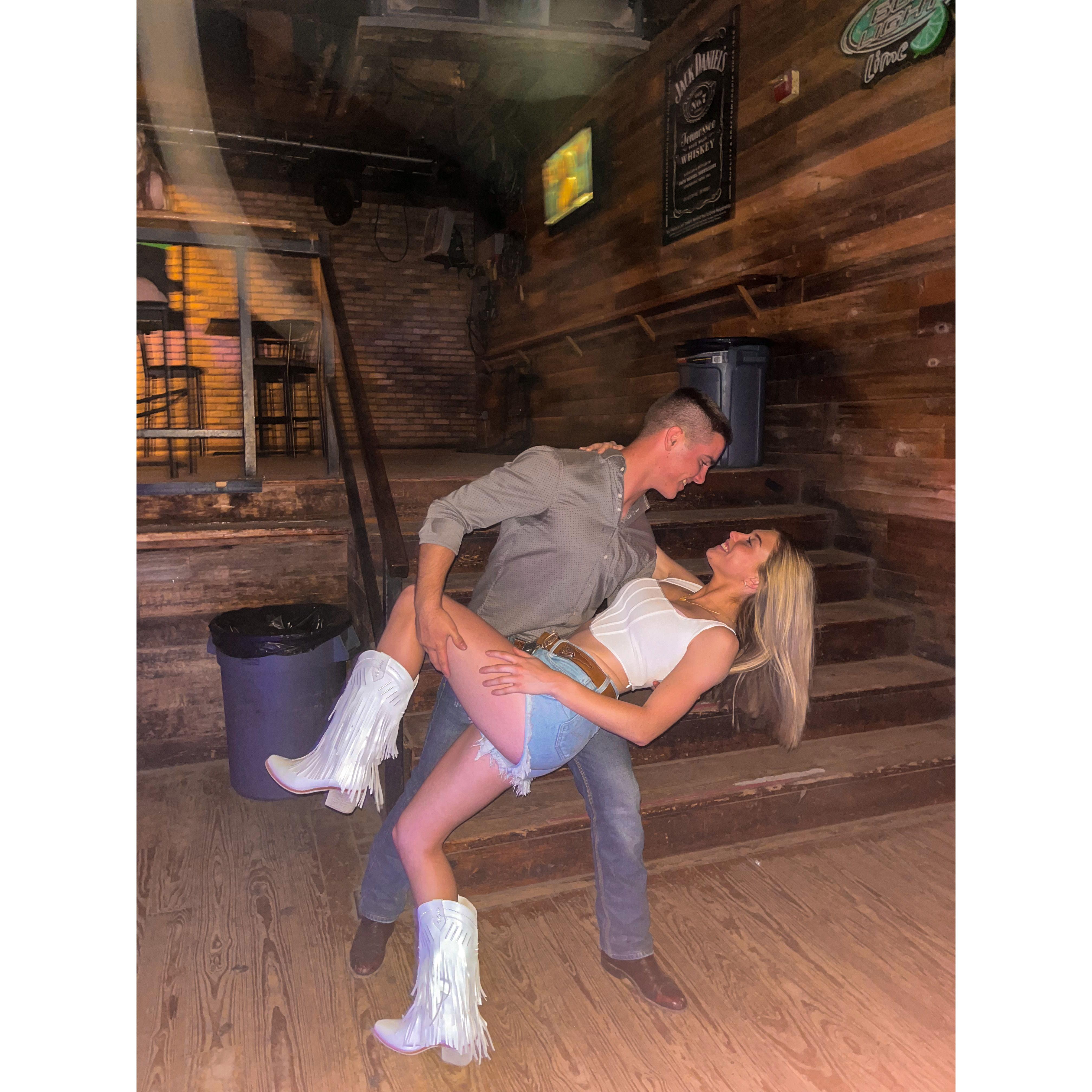 Dancing at Harry's