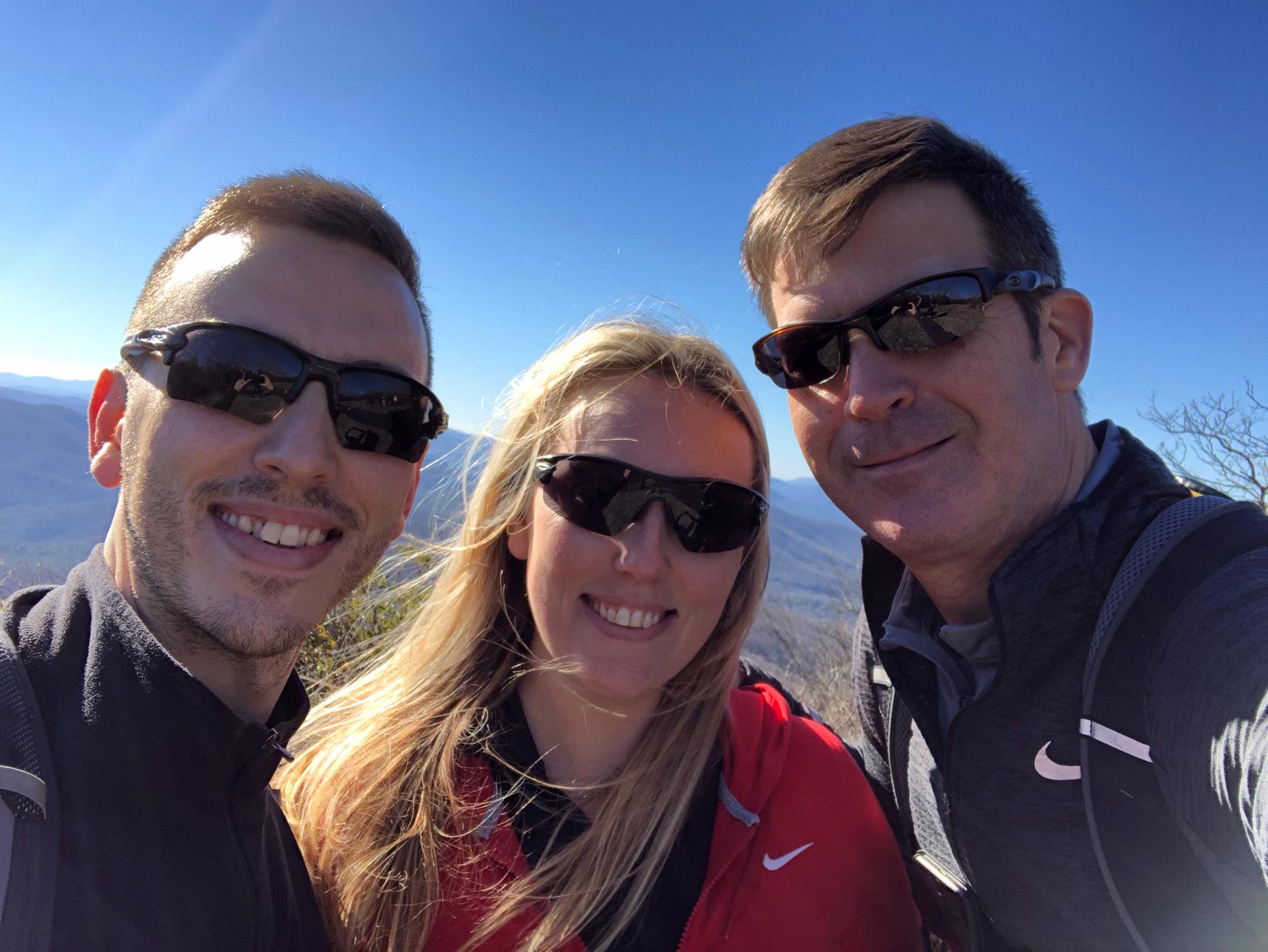 Blood mountain hike with my brother Trevor.. it was a vigorous but rewording one! 💙💙💙