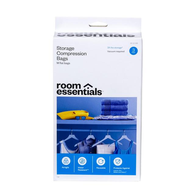 Compression Bags 3 Medium Clear - Room Essentials™