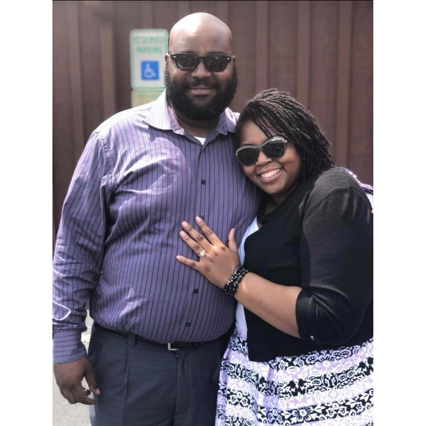 The day she said "YES"