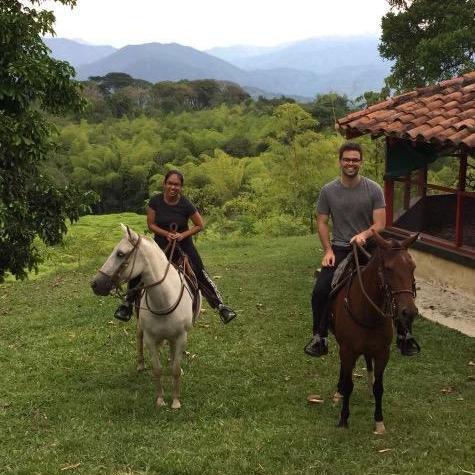 At Sofia's farm in Colombia, June 2018