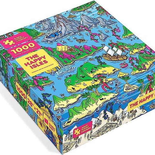 The Happy Isles • 1000-Piece Jigsaw Puzzle from The Magic Puzzle Company • Series One