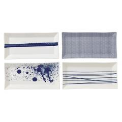 Royal Doulton Pacific Rectangular Dish (Set of 4)