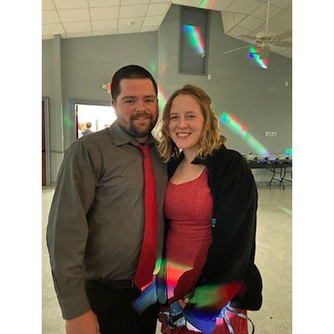 My plus one date to my Stephanie's wedding.