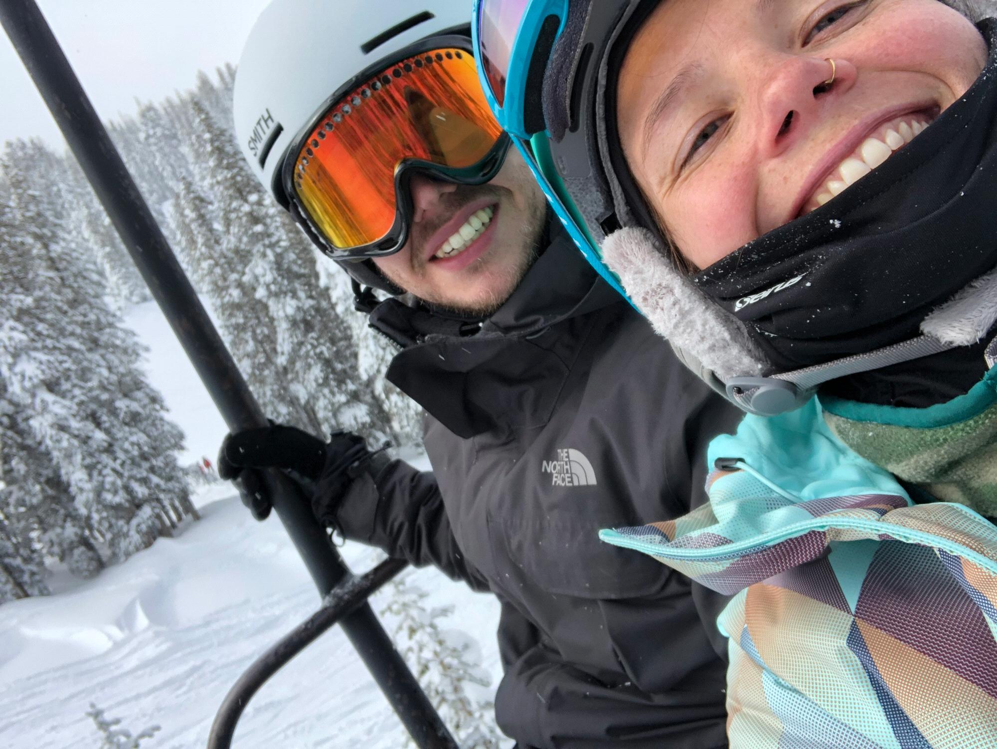 Claire and Taylor mourn the loss of camping season. For about five seconds. And then remember ski season is just around the corner! Mt Rose, 2018