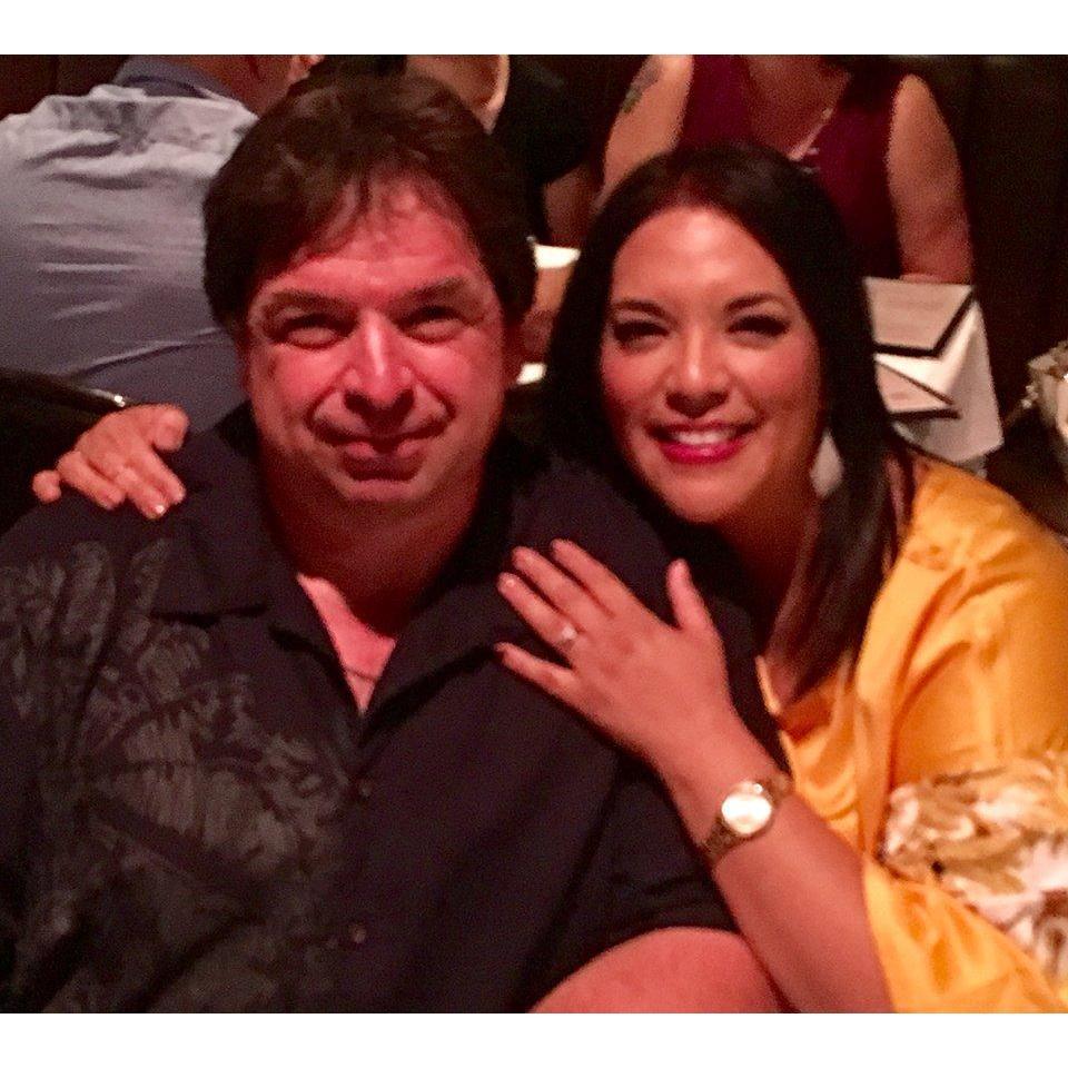 The night we got engaged!!