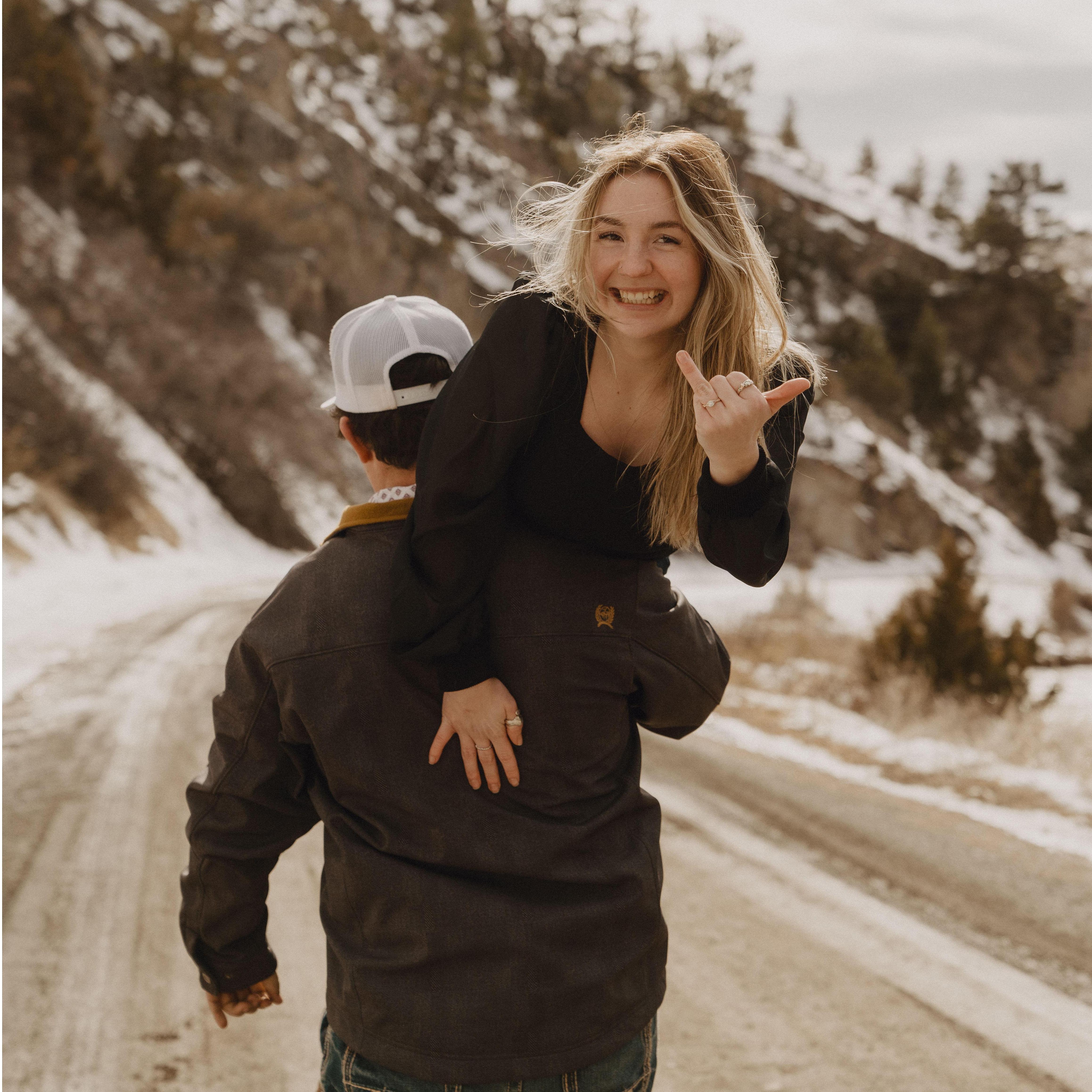 The moment she said "YES"!