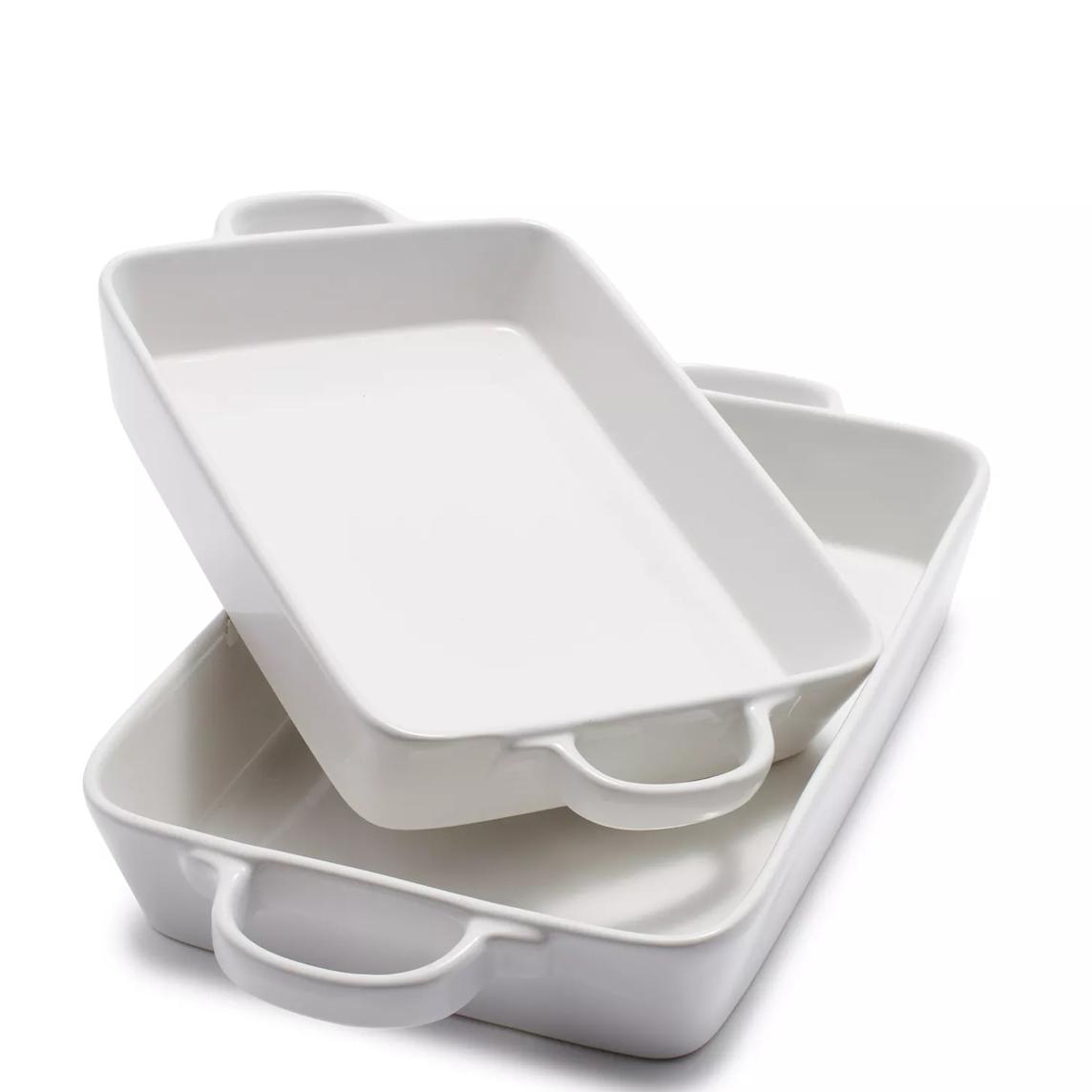 Sur La Table Rectangular Stoneware Bakers, Set of 2 | Sur La Table