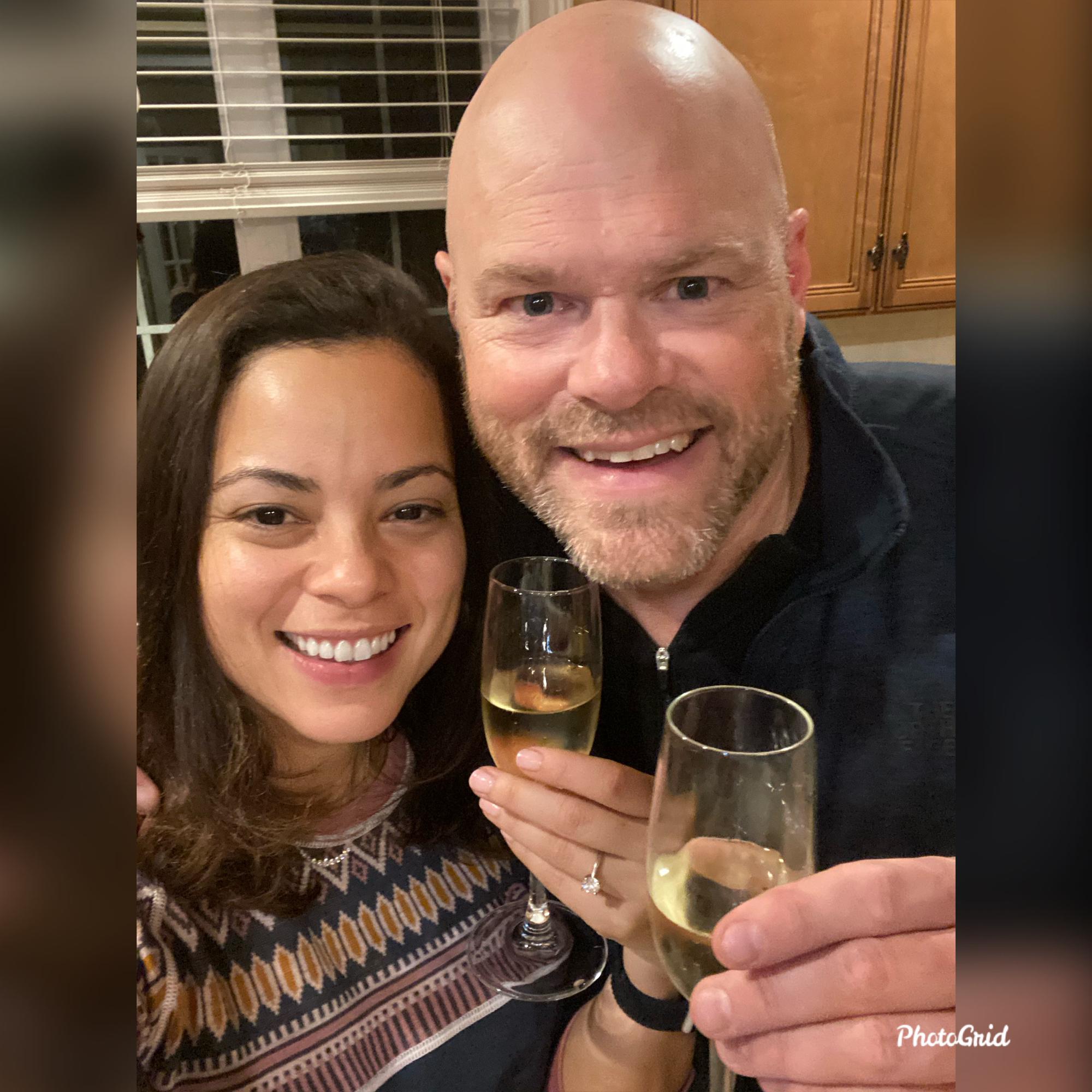 We got engaged!