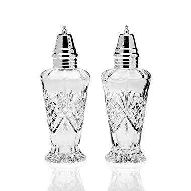 Godinger Crystal Dublin Salt and Pepper Set