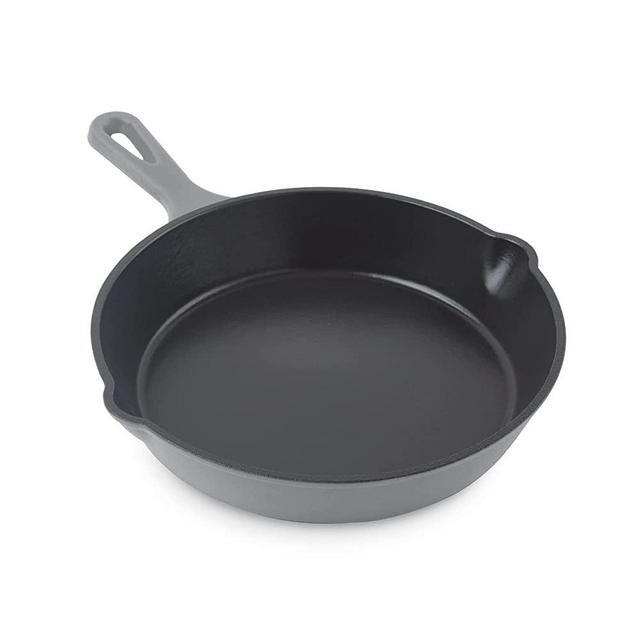 DASH Zakarian 7.5" Nonstick Cast Iron Skillet - Grey