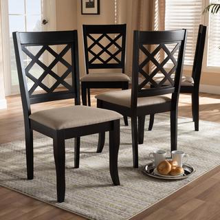Verner Finished Wood Dining Chair, Set of 4