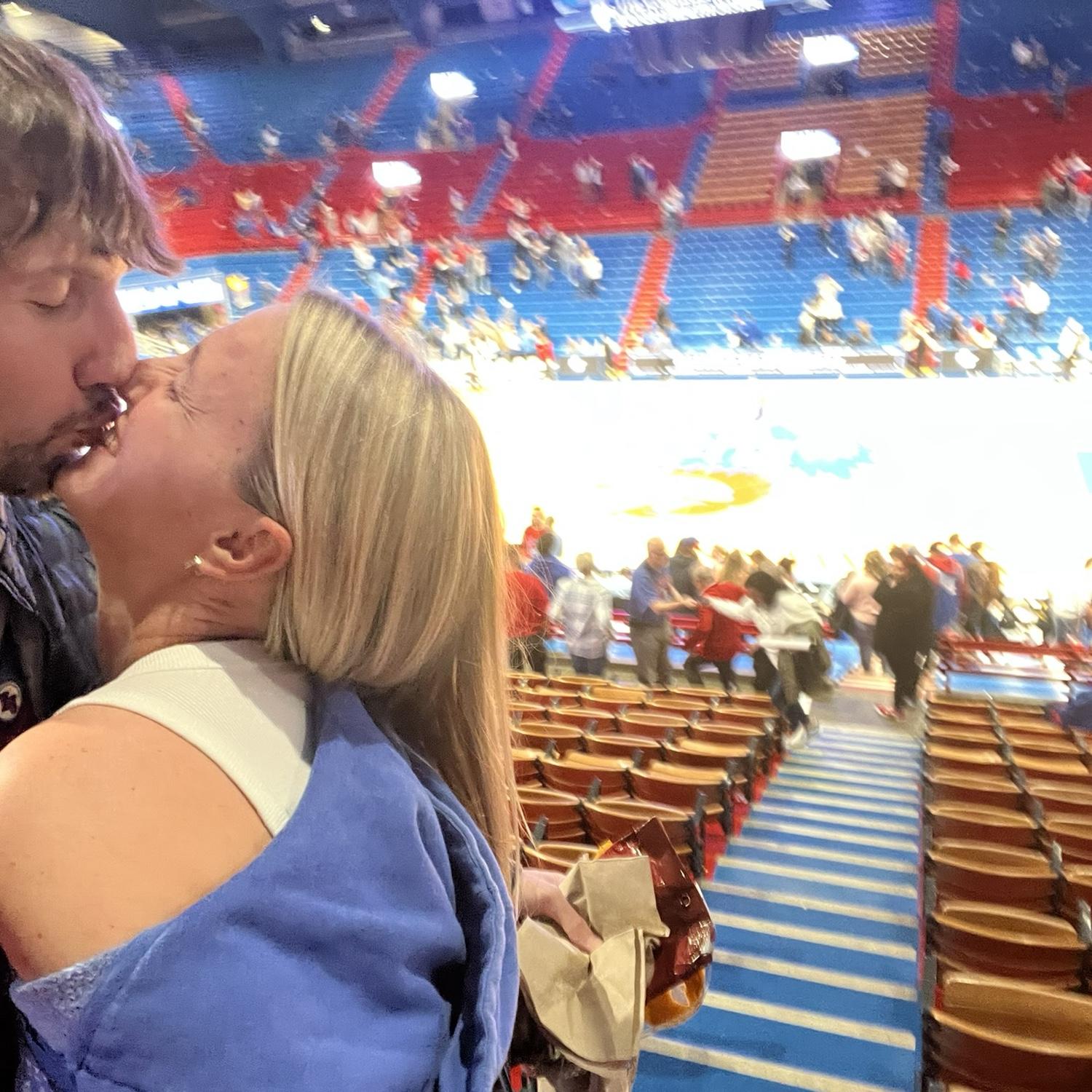 Love in Allen Fieldhouse