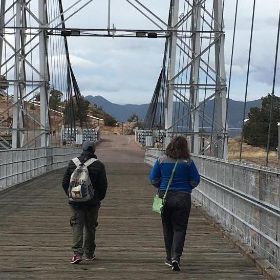 Taking a walk on the wild side! - Royal Gorge, CO