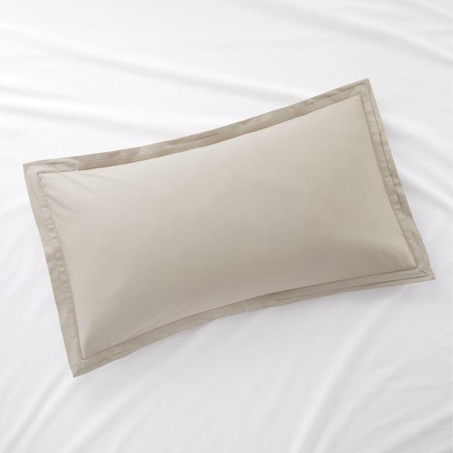 Mellow Beige Organic Cotton King Sham