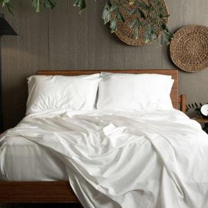 Organic Cotton Luxury Sheet Sets - Nest Bedding - Color: White; Size: King