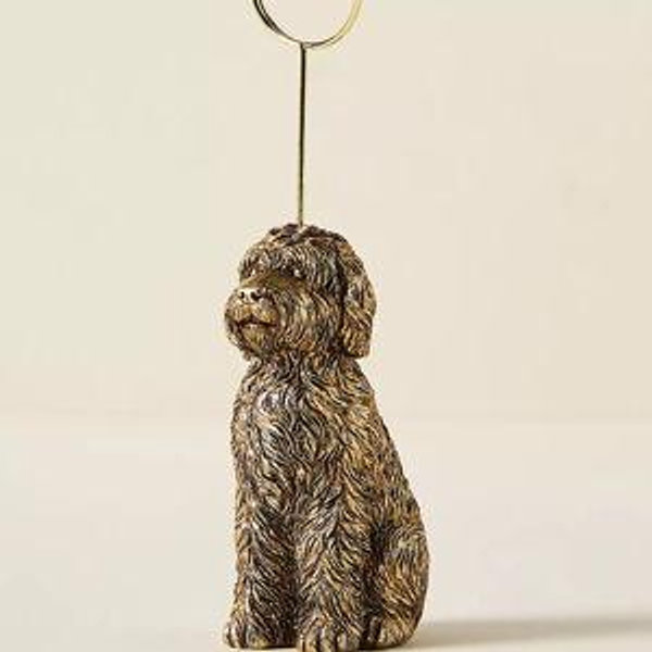 The Animal Icon Photo Holder: Dog Edition - Doodle