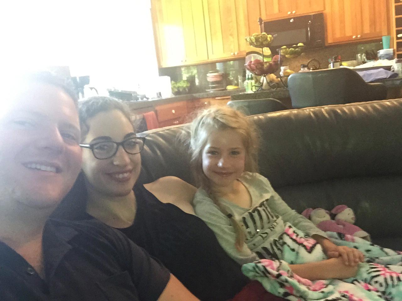 Morning snuggles with Destiny