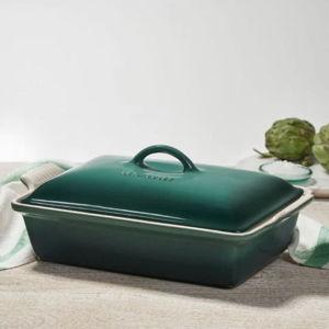 Heritage Rectangular Covered Casserole: Artichaut Color