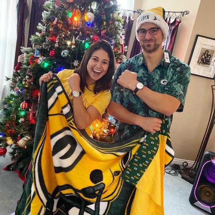 It was a very Packer Christmas!