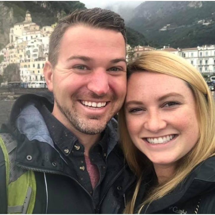 Making the best of Rainy Amalfi... just moments before Chris tested Bri's patience with a last minute change of plans (to jump on a boat of course).