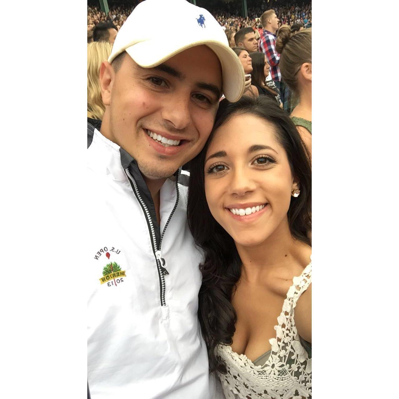 During the BEST concert yet @ Fenway - Nelly, Backstreet Boys & FGL :)