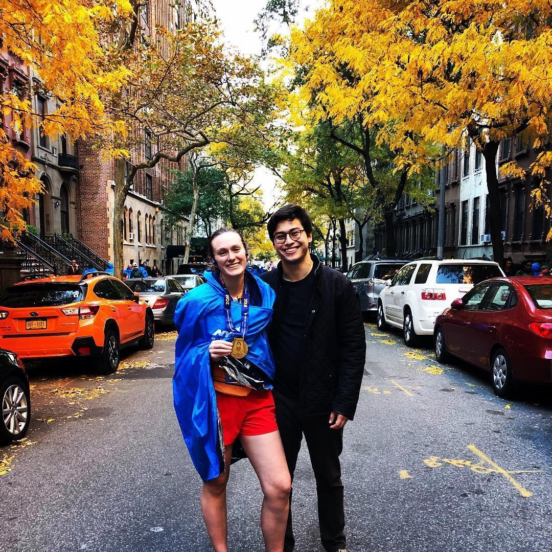 Maddie's first marathon in NYC