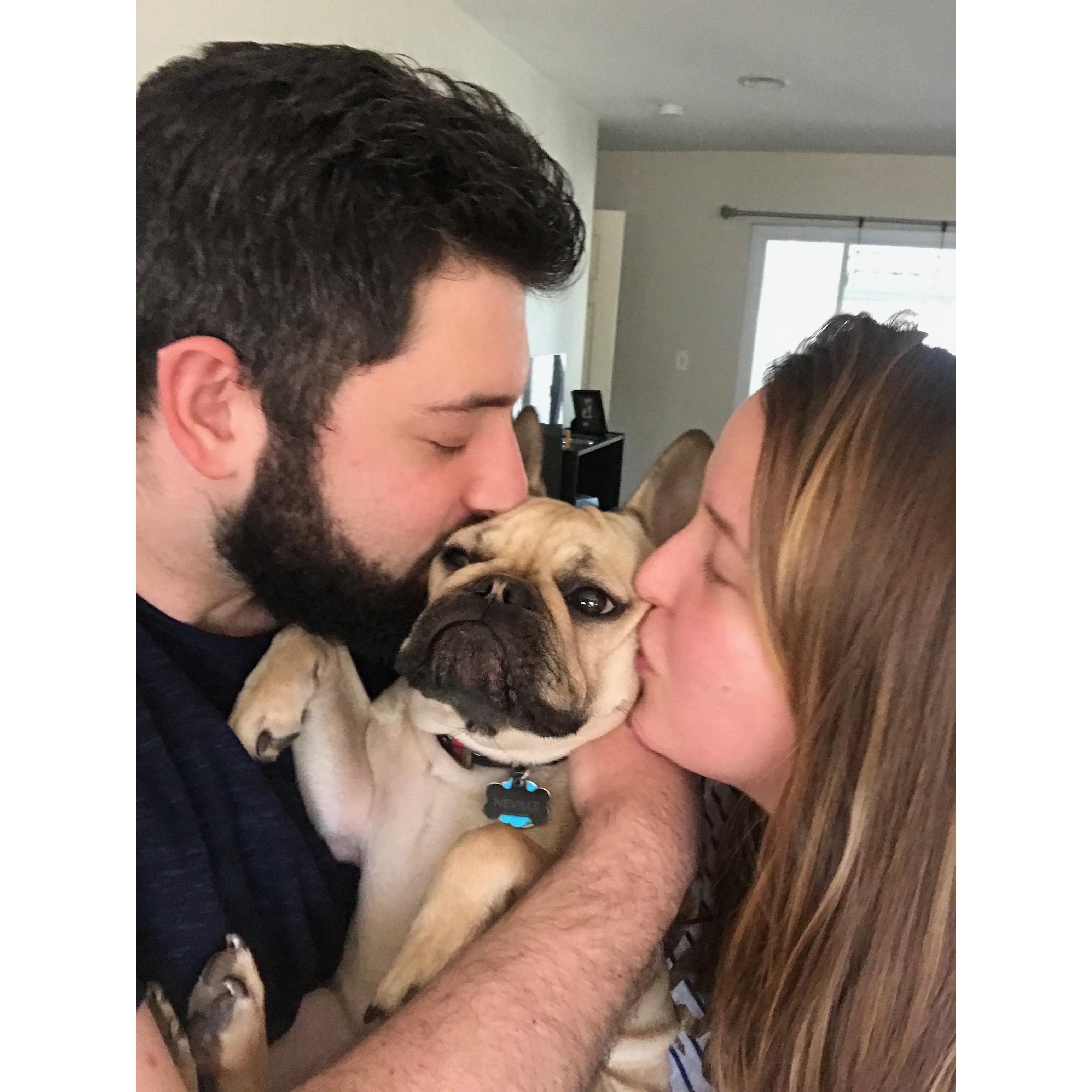 Neville's first birthday