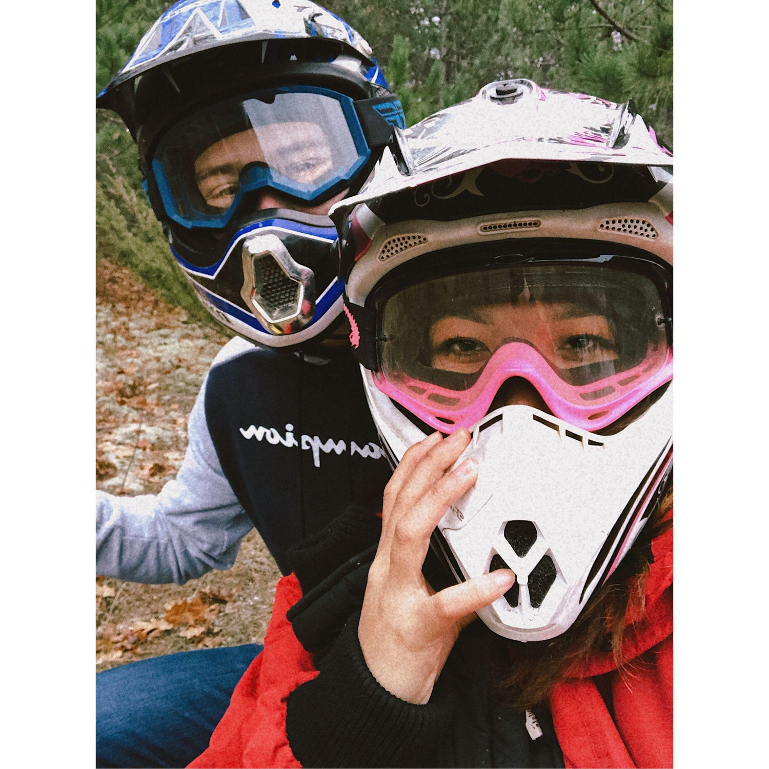 Rys's first visit to Northern Michigan (Cheboygan, MI) and her first time riding the 4-wheelers